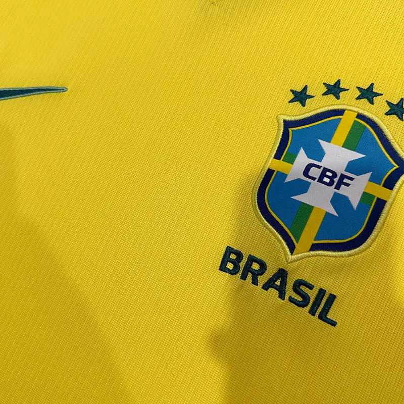 Brazil World Cup Jersey T-Shirt Yellow Blue — feature 5