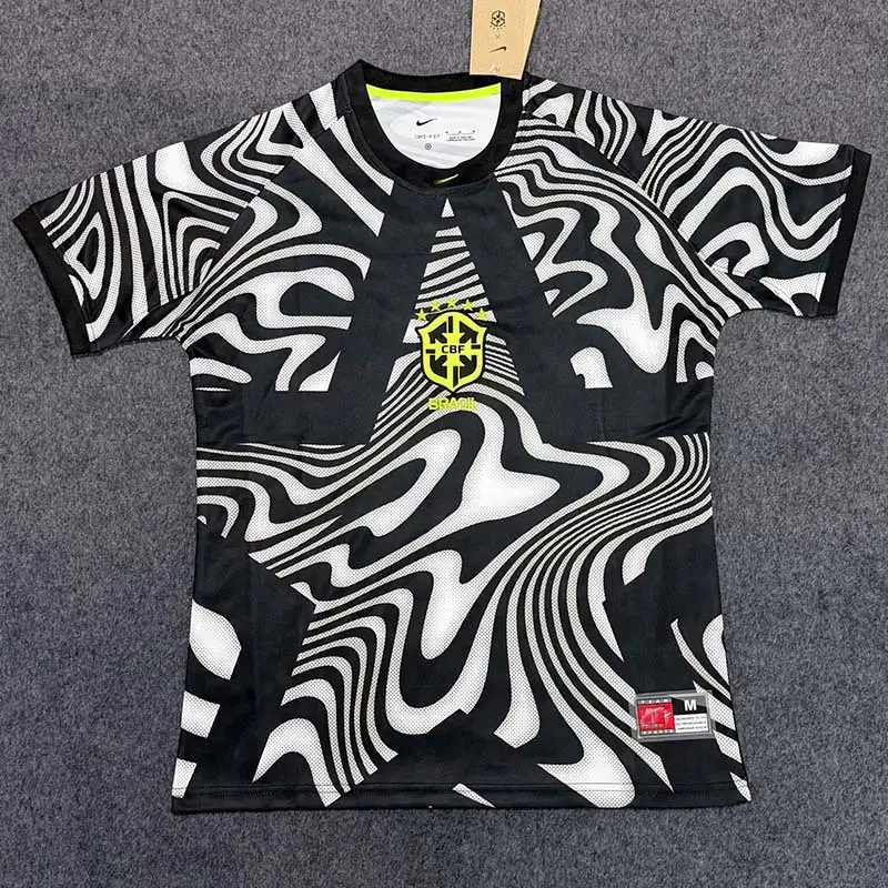 Brazil World Cup Jersey T-Shirt Yellow Blue