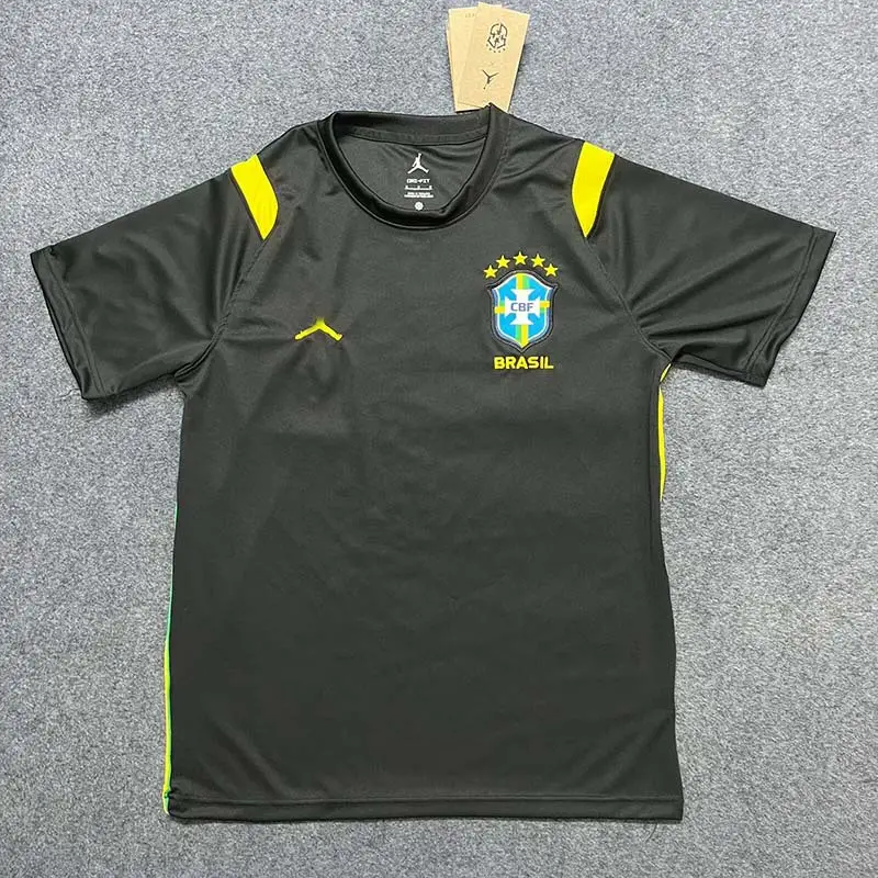 Brazil World Cup Jersey T-Shirt Yellow Blue