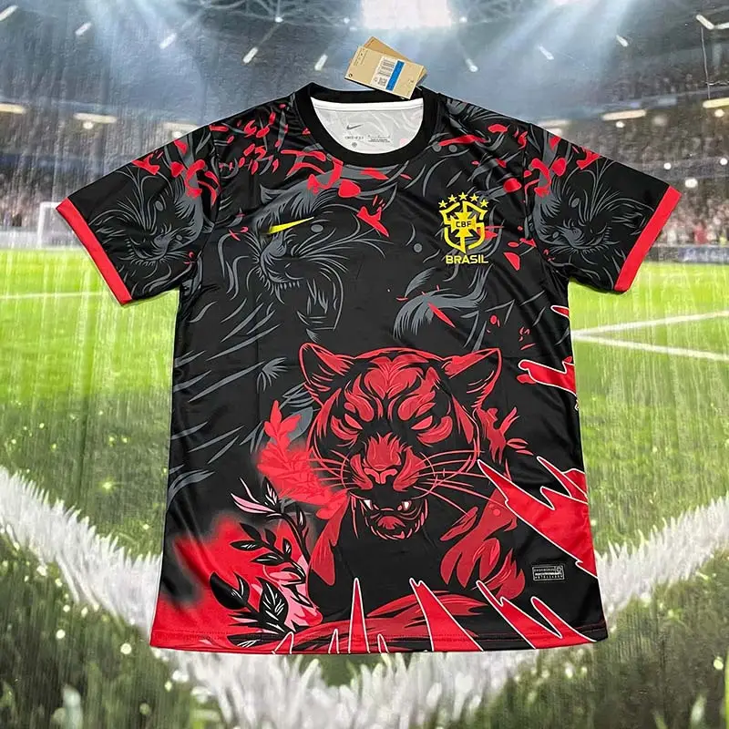 Brazil World Cup Jersey T-Shirt Yellow Blue