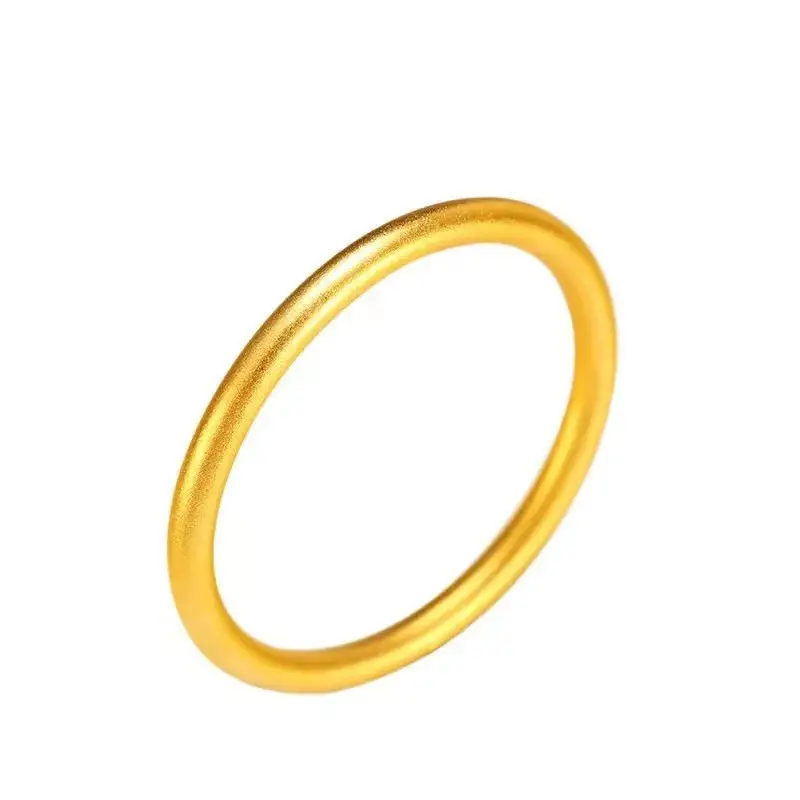 Vietnamese Sand Gold Women's Bracelet, Ancient Heritage Bracelet, Imitation Gold Bracelet, Solid Plain Ring Jewelry, Douyin Live Broadcast Ready Stock