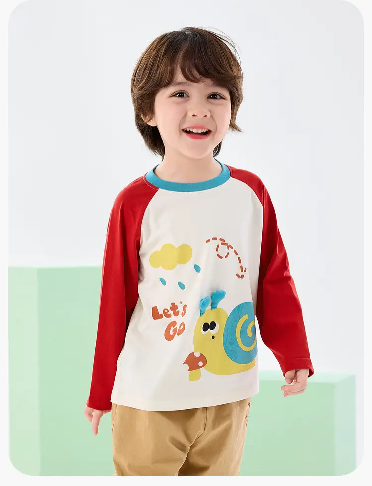 Dudujia 7A Antibacterial Long Sleeve T-Shirt for Boys — feature 20