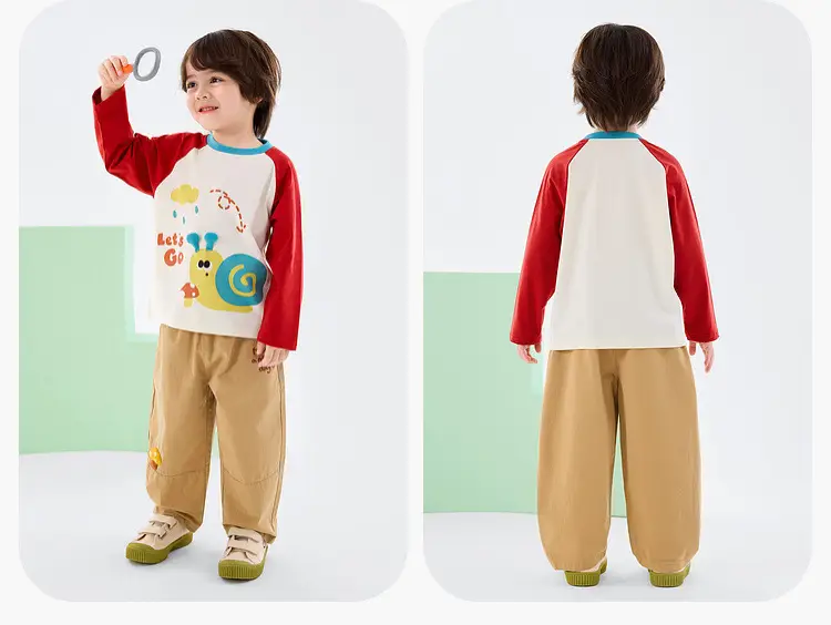 Dudujia 7A Antibacterial Long Sleeve T-Shirt for Boys — feature 21