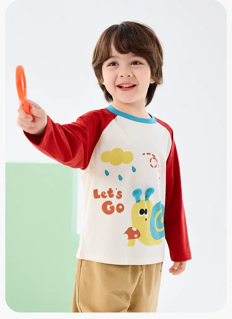 Dudujia 7A Antibacterial Long Sleeve T-Shirt for Boys — feature 23