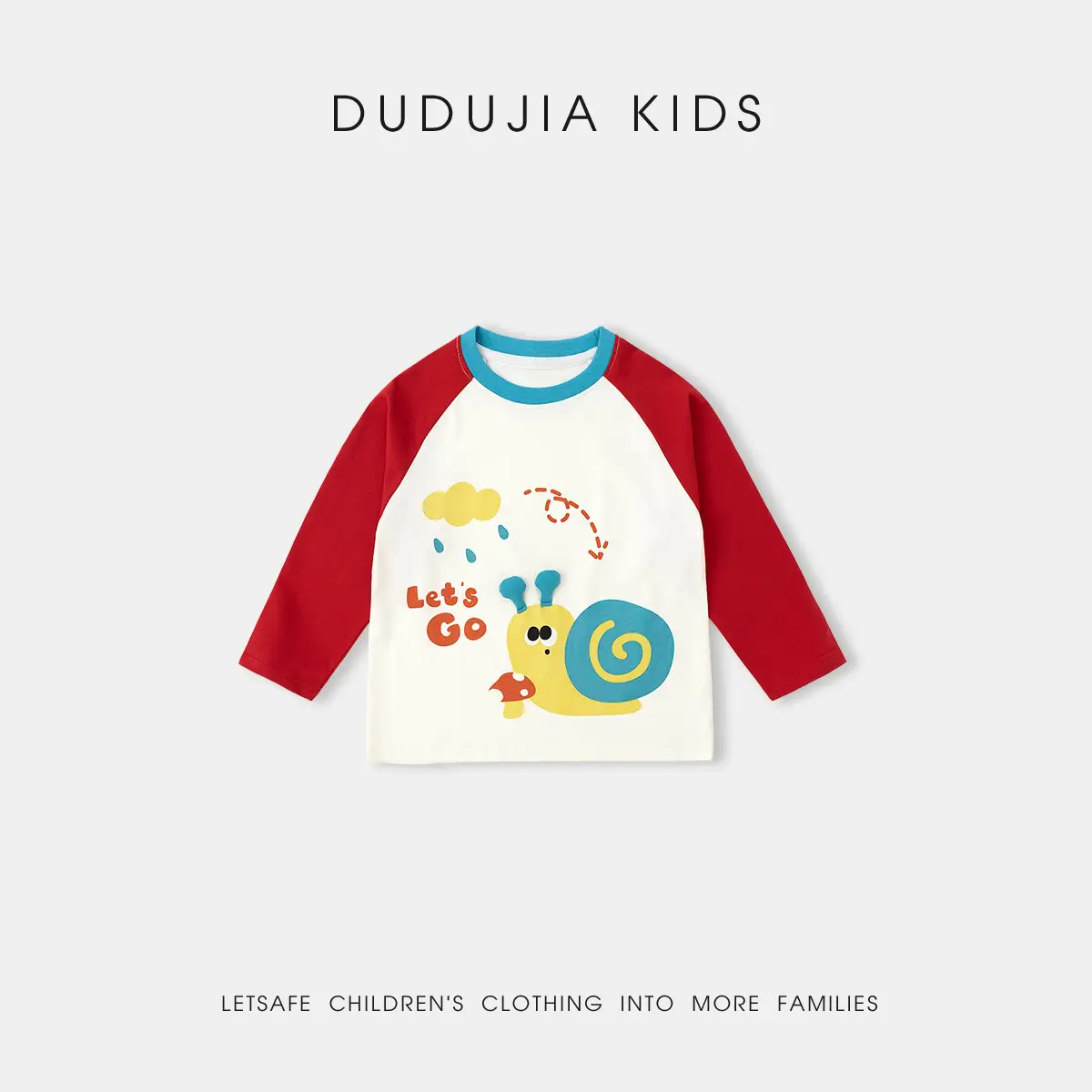 Dudujia 7A Antibacterial Long Sleeve T-Shirt for Boys