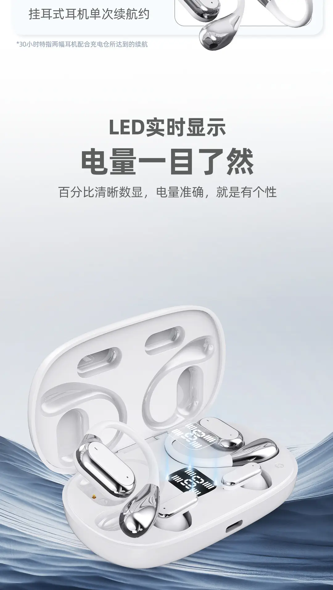 [Four Headphones] Q25 Cross-Border 2025 New Wireless Bluetooth Headset with High Appearance, Portable, Long Battery Life and Noise Reduction — feature 4