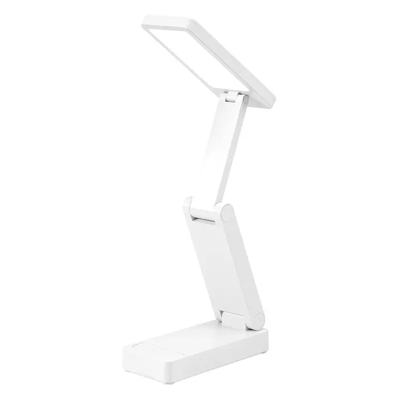 Foldable Desk Lamp, Rechargeable Eye Protection Lamp for Study, Student Dormitory Stackable Portable Large Capacity Ultra-Long Battery Life Desk Lamp