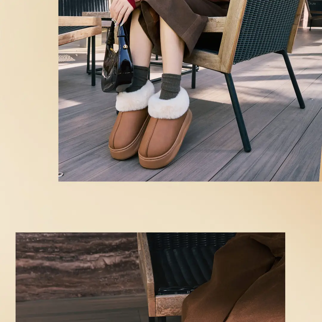Jialiya Thick-Soled Heightening Snow Boots for Women 2025 Winter Waterproof and Non-Slip Outer Wear Fleece-Lined Thickeneded Birkenstock Shoes for Women — feature 19