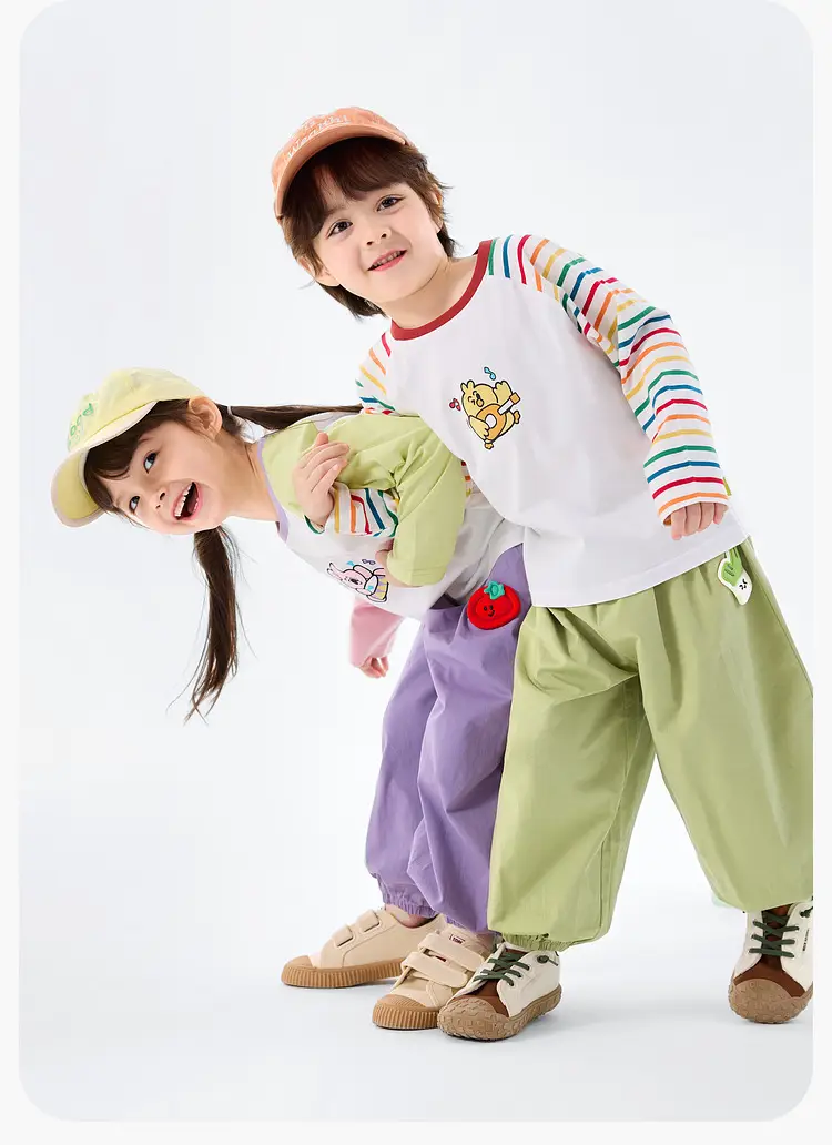 Duduja Kids Pink Raglan Sleeve T-Shirt — feature 24