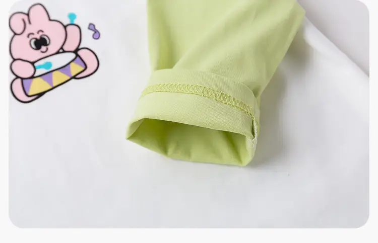 Duduja Kids Pink Raglan Sleeve T-Shirt — feature 35
