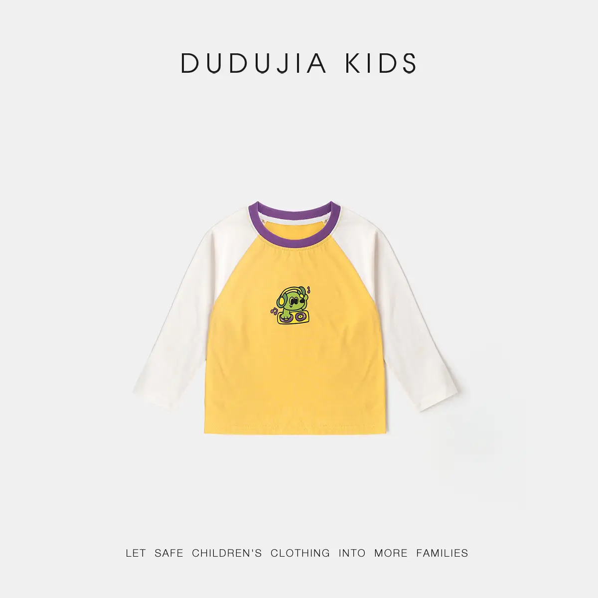 Duduja Kids Pink Raglan Sleeve T-Shirt - Image 3
