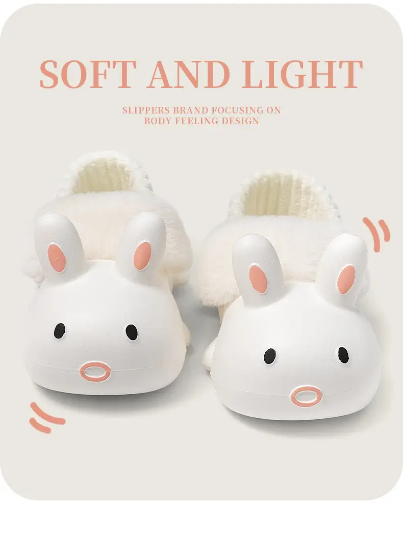 Cute Cotton Shoes Autumn and Winter 2025 New Indoor Home Bag Heel Cartoon Waterproof Anti-Slip Plush Cotton Slippers for Women — feature 14