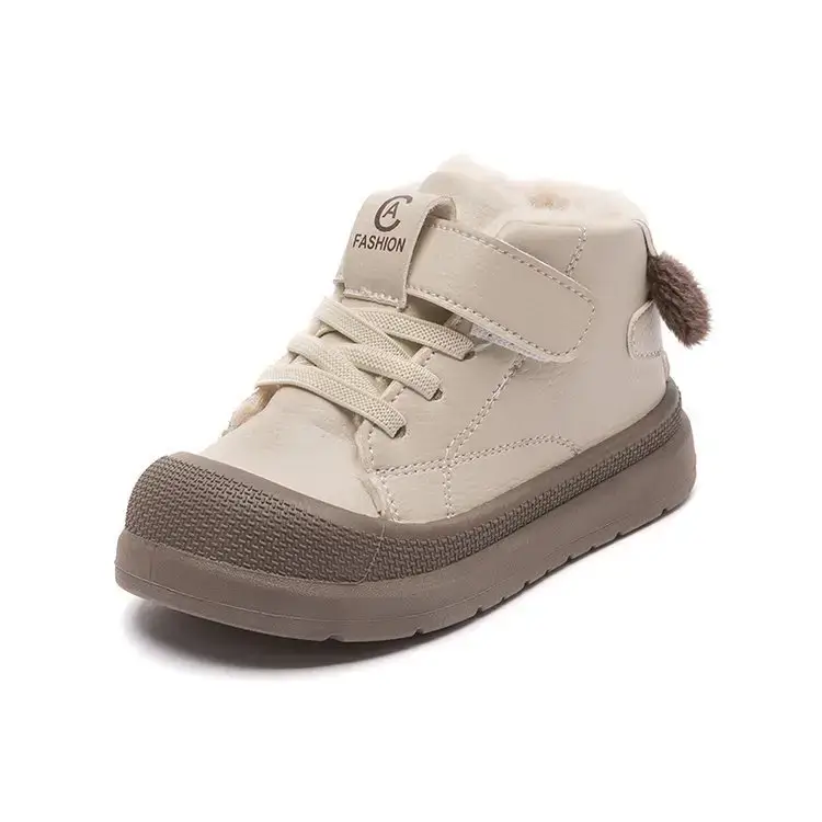 2025 New Winter Baby Boys Cotton Snow Boots Pink Soft Sole — feature 12