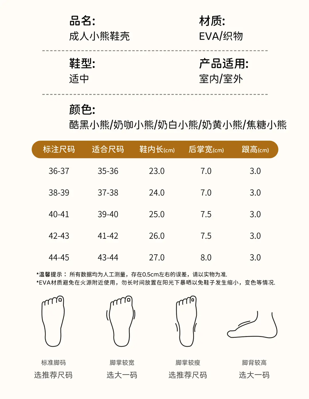 Cute Cartoon Bag Heel Cotton Slippers for Women in Winter, Thick-Soled Non-Slip Fleece-Lined Warm Waterproof and Anti-Fouling Cotton Shoes for Men — feature 4