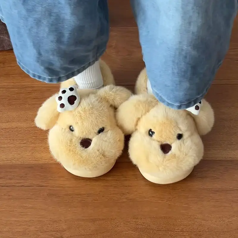 Soft Cat Paw Slippers for Women Cotton Autumn Winter - Image 6