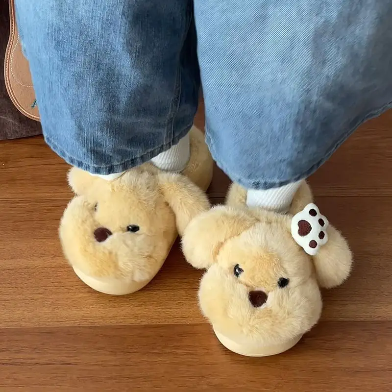 Soft Cat Paw Slippers for Women Cotton Autumn Winter — feature 17