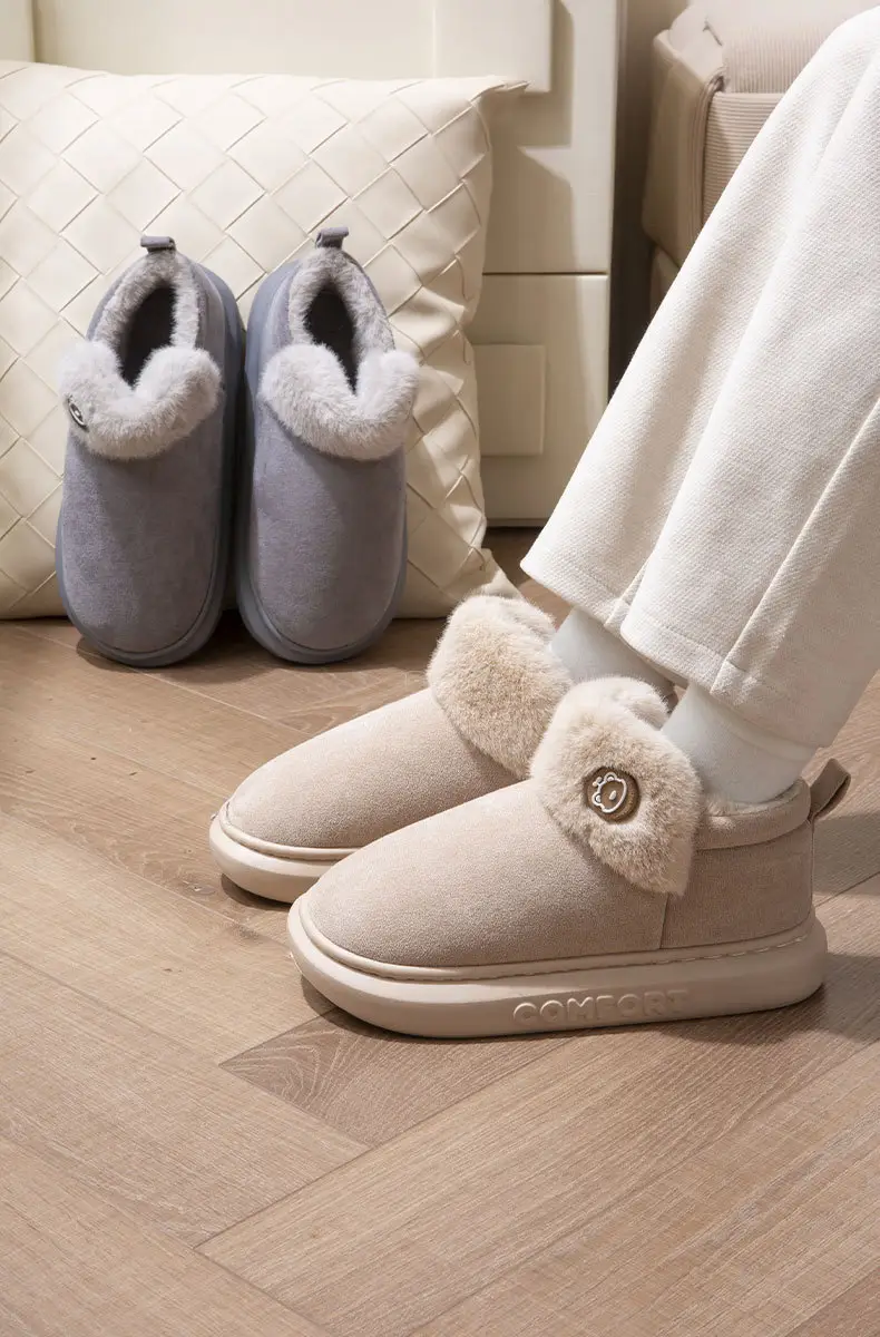 2025 Winter Velvet Slip-On Shoes for Men Women — feature 10