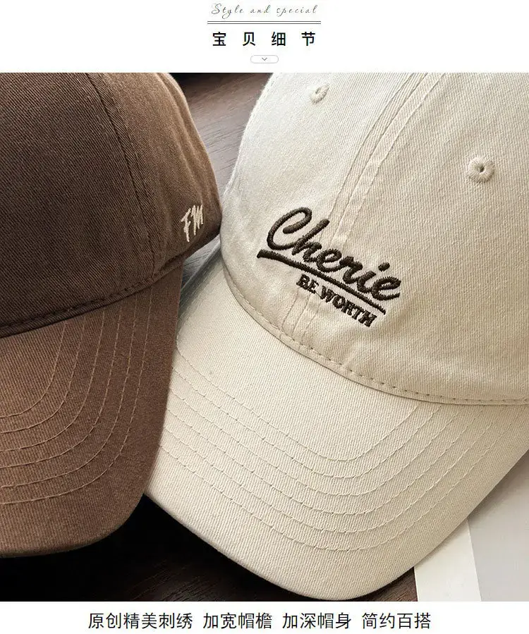 Men Women Red American Retro Baseball Cap 2025 — feature 18