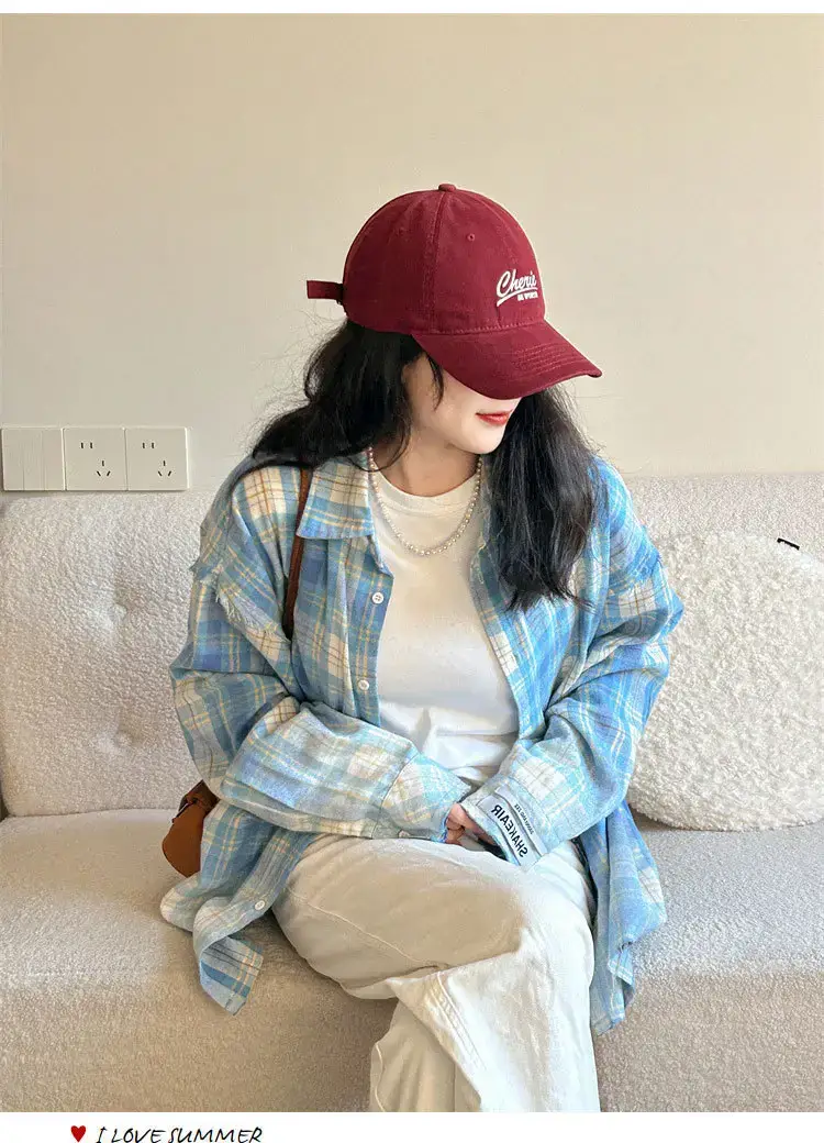 Men Women Red American Retro Baseball Cap 2025 — feature 3