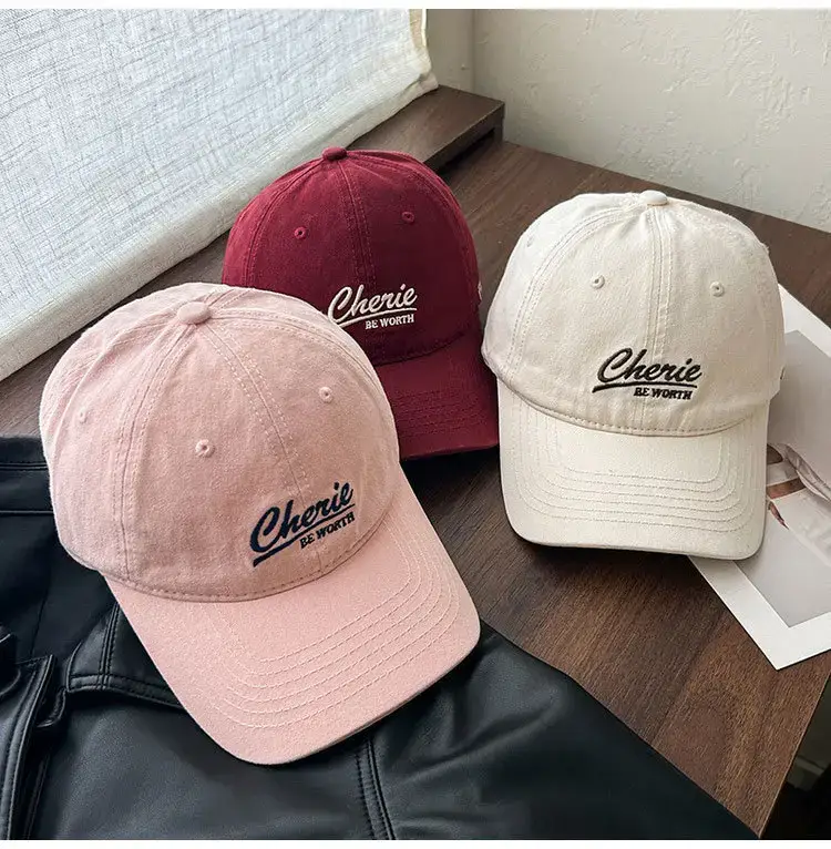 Men Women Red American Retro Baseball Cap 2025 — feature 9