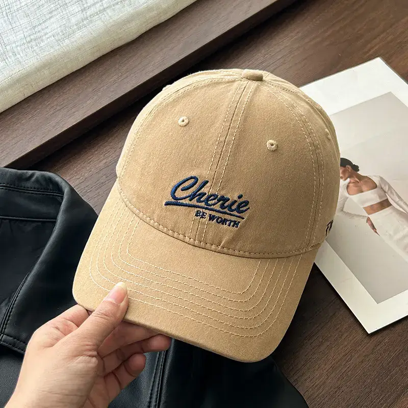 Men Women Red American Retro Baseball Cap 2025