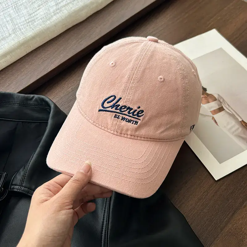 Men Women Red American Retro Baseball Cap 2025