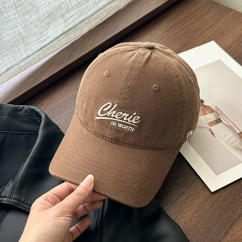 Men Women Red American Retro Baseball Cap 2025