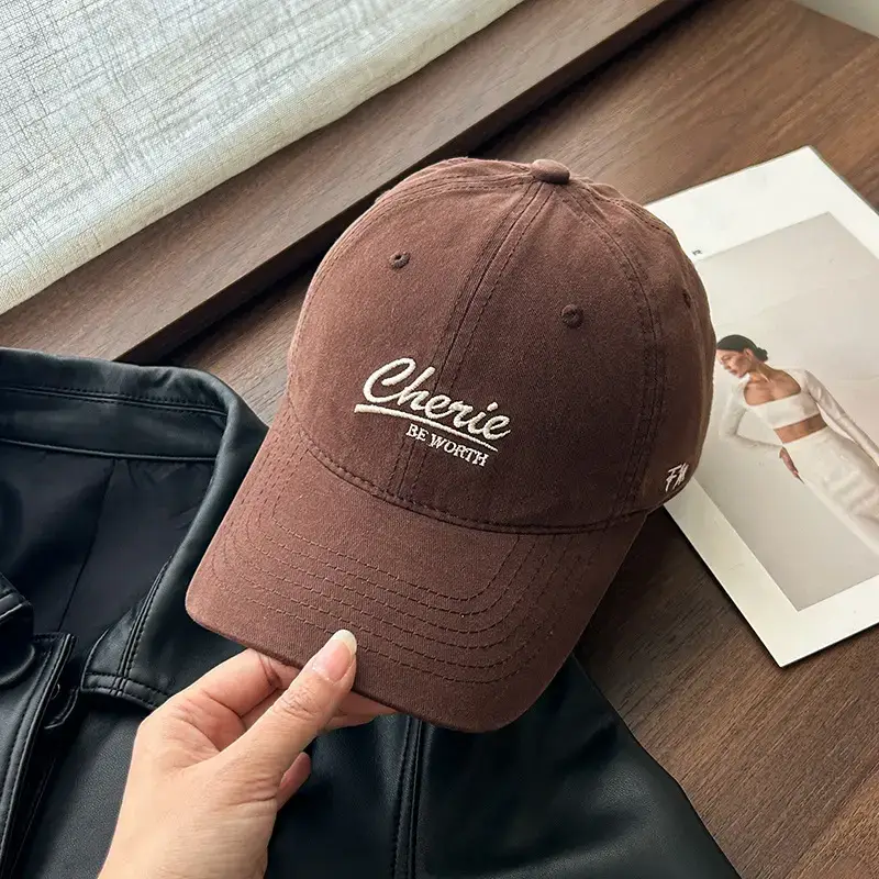 Men Women Red American Retro Baseball Cap 2025