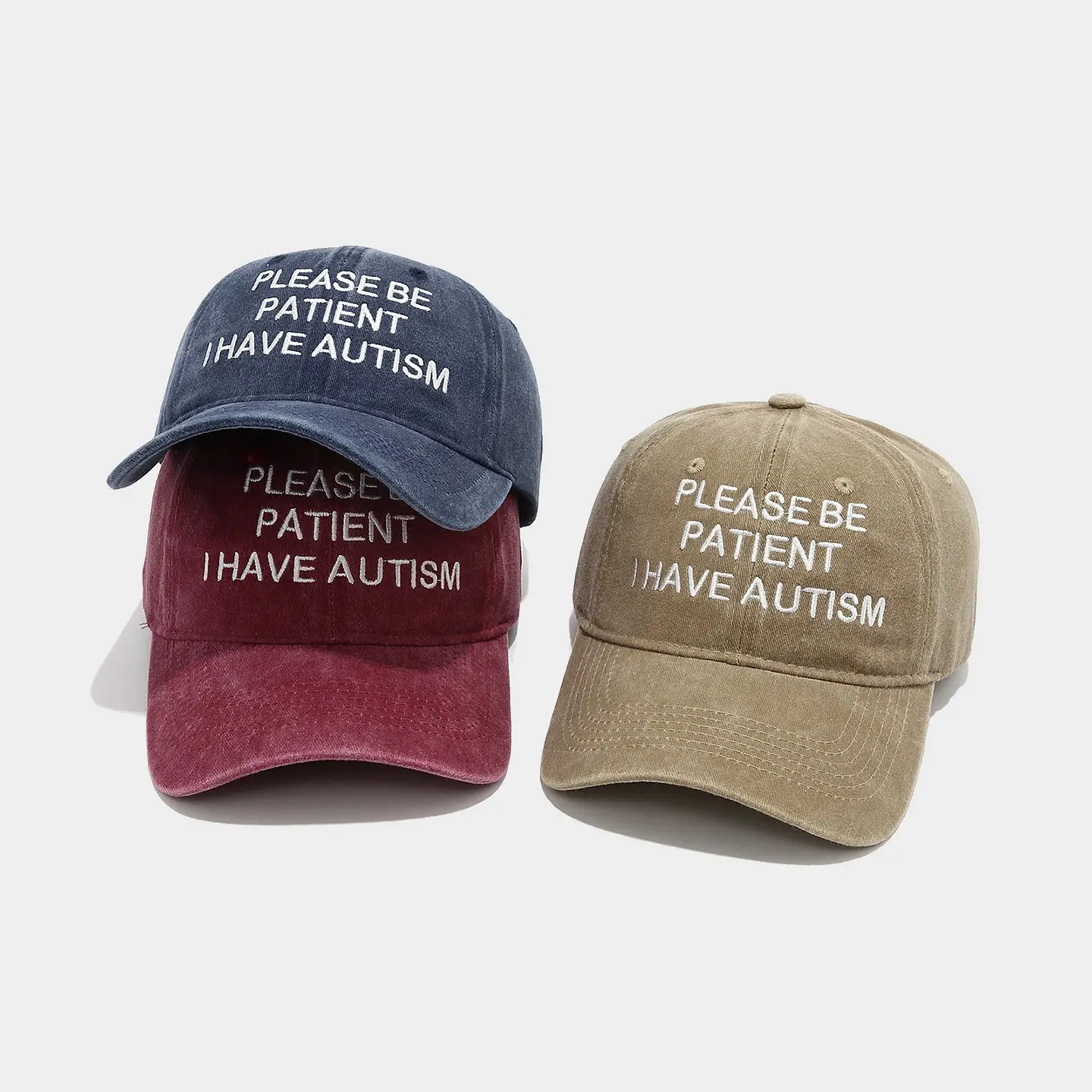 Cross-Border Women's Autism Cap Spring Summer Casual Hat — feature 3