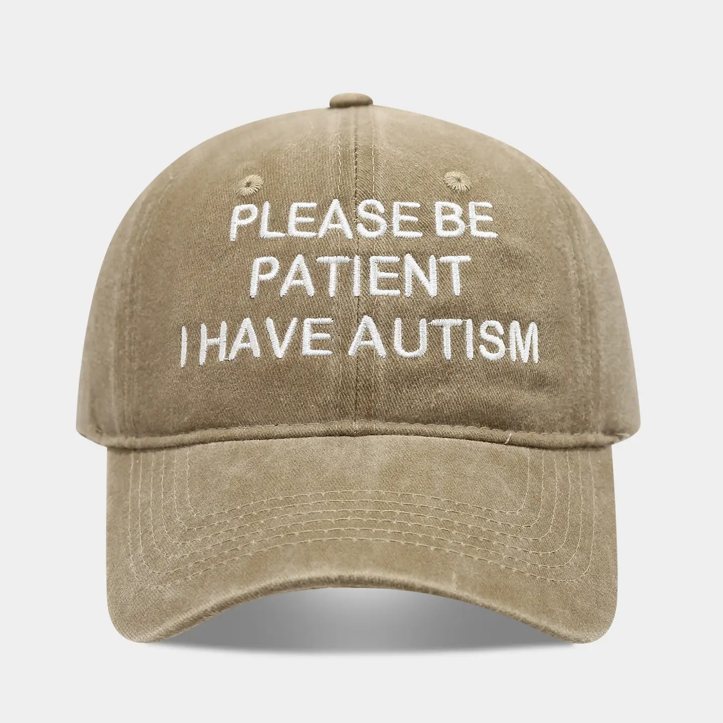 Cross-Border Women's Autism Cap Spring Summer Casual Hat - Image 3