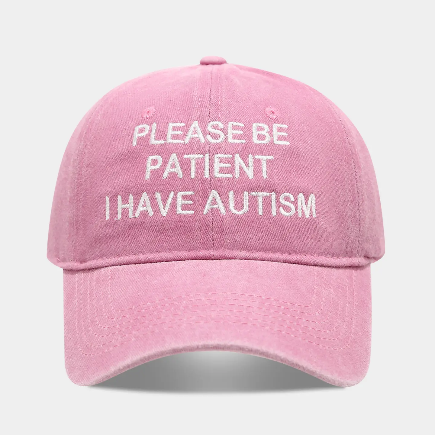 Cross-Border Women's Autism Cap Spring Summer Casual Hat - Image 7