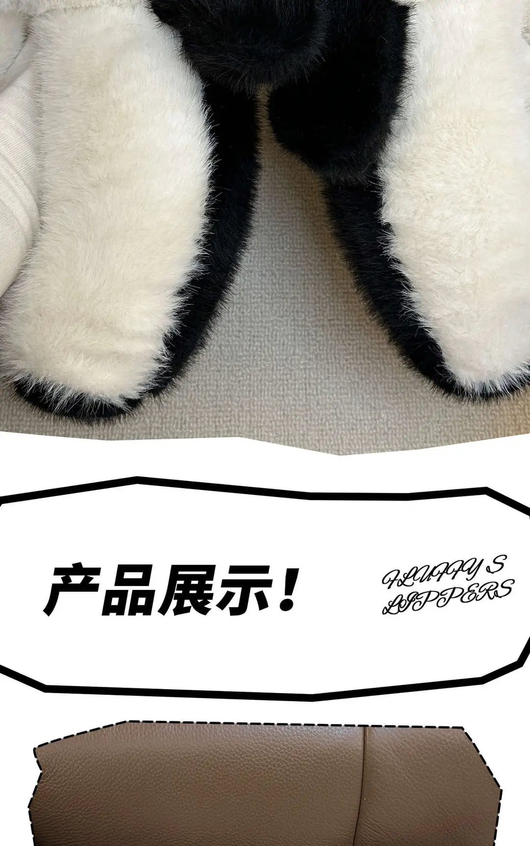 Panda Bag Heel Women's Cotton Slippers Autumn and Winter New Home Indoor All-Inclusive Plush Slippers Outer Wear Cotton Shoes Wholesale — feature 7