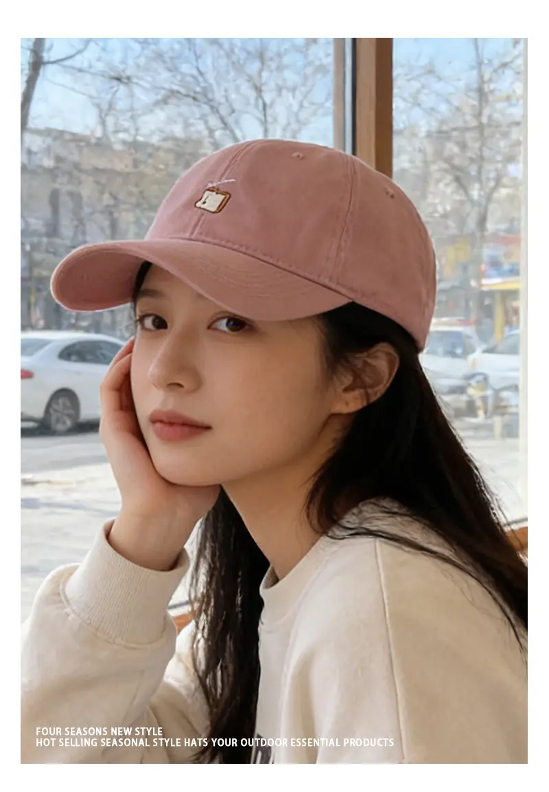 Women Pink Baseball Cap with Embroidered Logo 2025 — feature 2