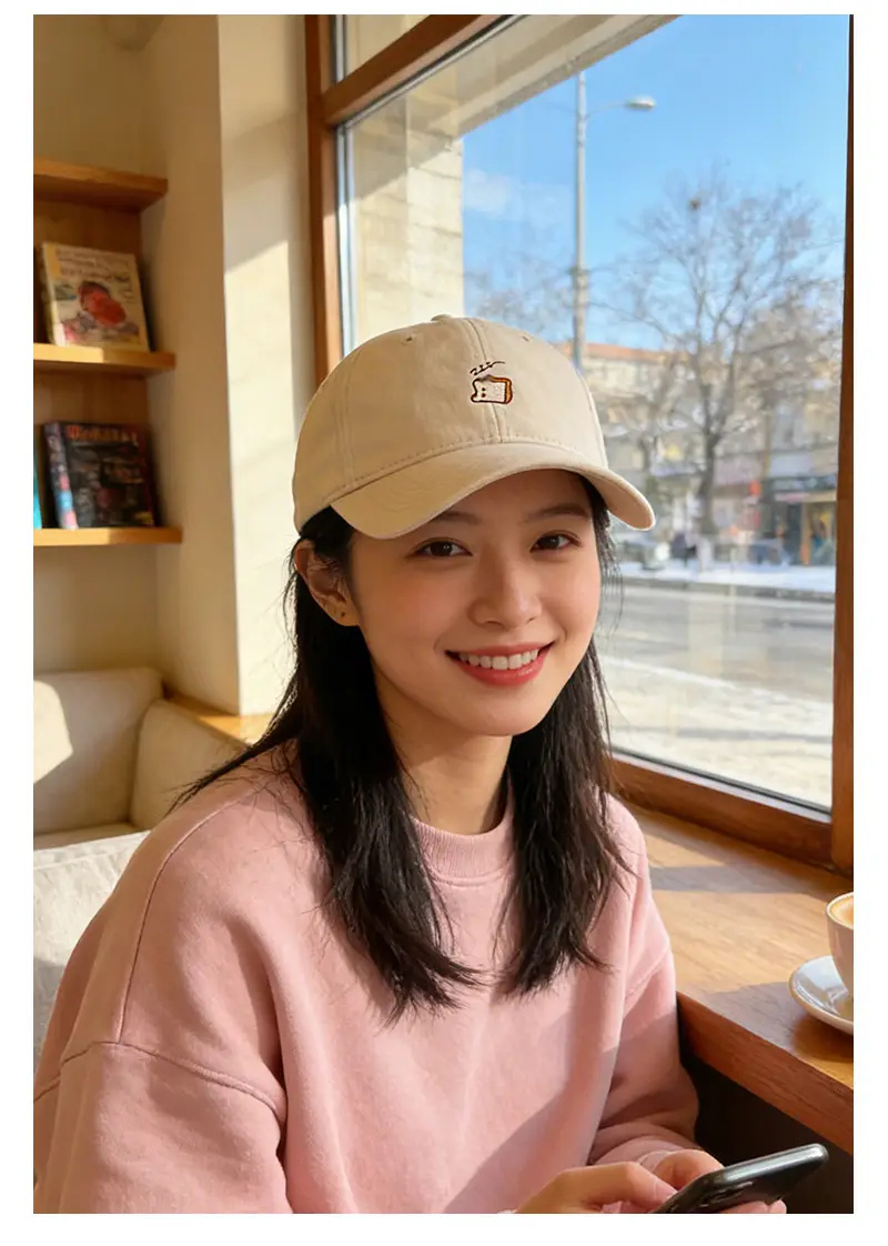 Women Pink Baseball Cap with Embroidered Logo 2025 — feature 8