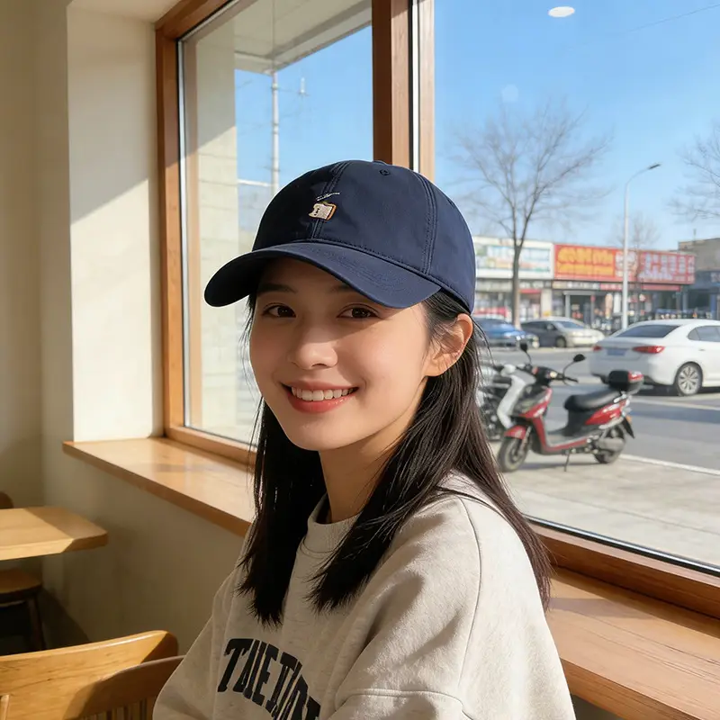 Women Pink Baseball Cap with Embroidered Logo 2025 - Image 4