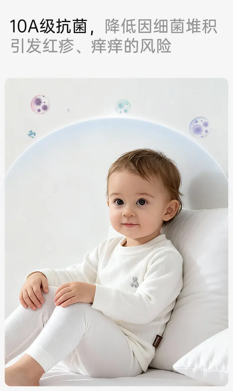 Baby White Cotton Pullover Top for Boys — feature 6