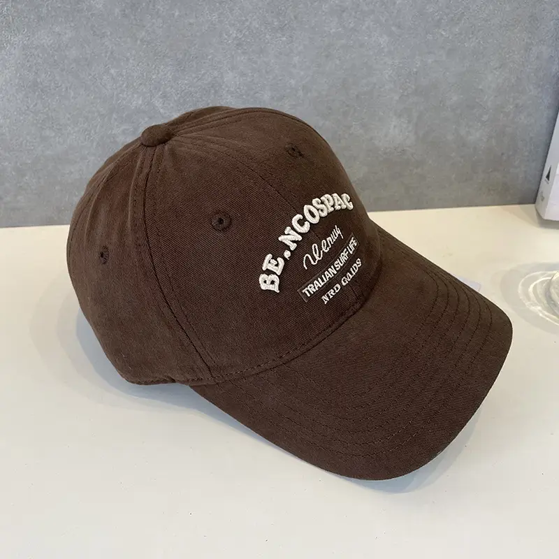 Korean Style Letter Embroidered Baseball Cap for Men Women — feature 9