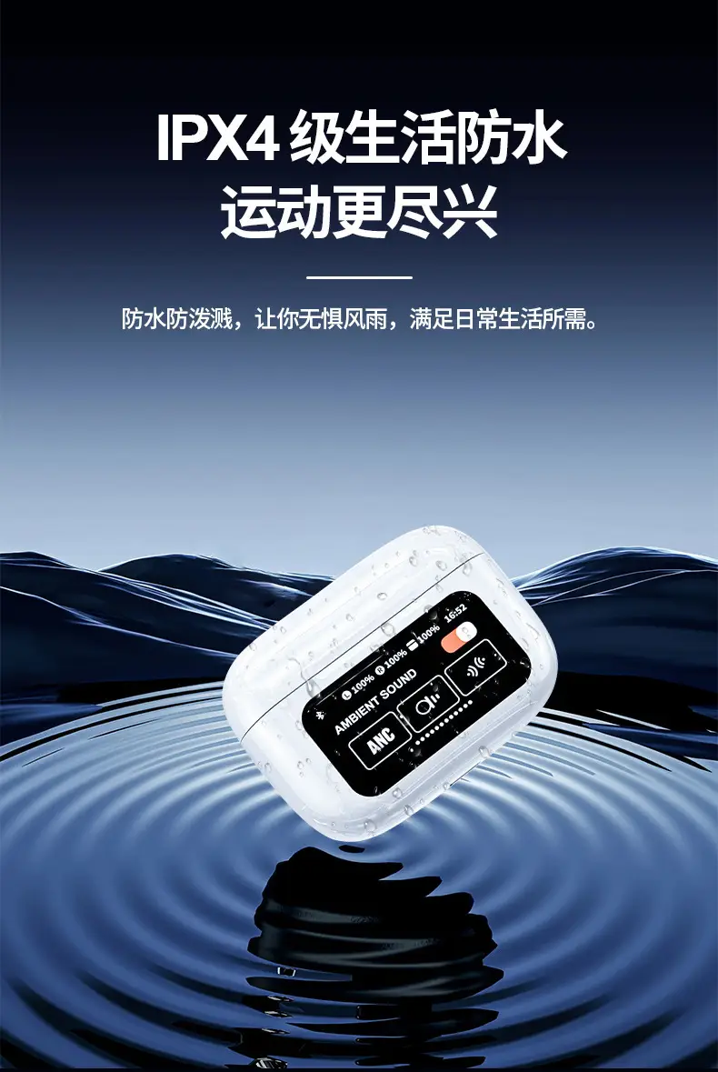 Huaqiangbei 11Th Generation Top-Equipped Smart Noise Reduction Multi-Function Screen Bluetooth Headset Suitable for Apple 16 iPhone 1415 — feature 3