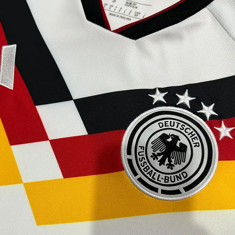 Germany Jersey Player Version Germany World Cup Football Uniform National Team Short-Sleeved T-Shirt Cross-Border Dropshipping Customization