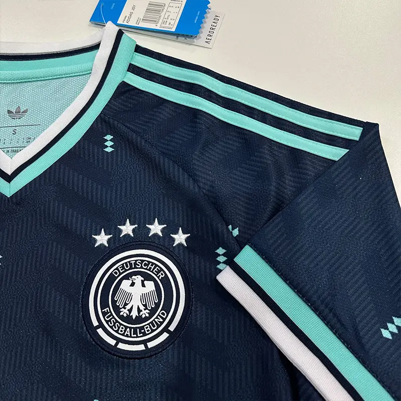 Germany Jersey Player Version Germany World Cup Football Uniform National Team Short-Sleeved T-Shirt Cross-Border Dropshipping Customization — feature 10