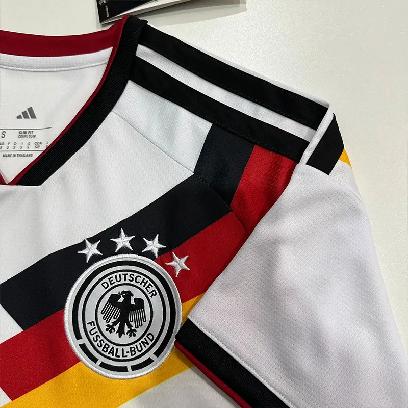 Germany Jersey Player Version Germany World Cup Football Uniform National Team Short-Sleeved T-Shirt Cross-Border Dropshipping Customization — feature 5