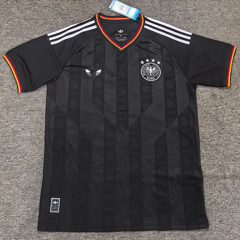 Germany Jersey Player Version Germany World Cup Football Uniform National Team Short-Sleeved T-Shirt Cross-Border Dropshipping Customization