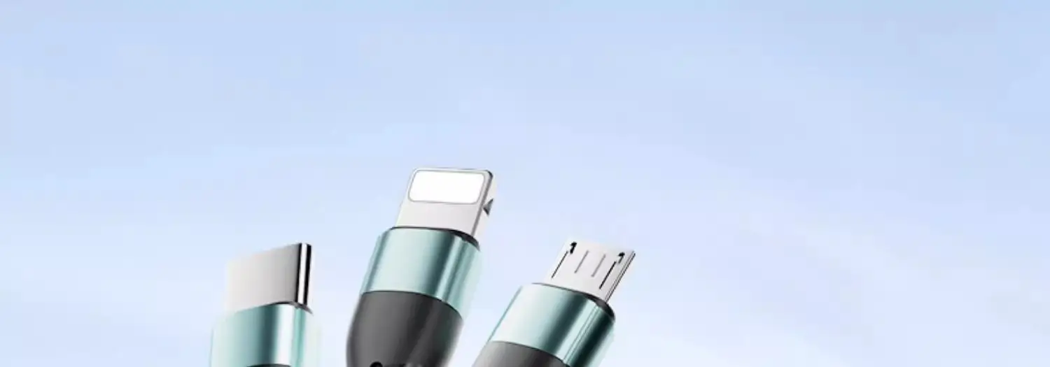 120W Braided Three-In-One Charging Cable for Apple & Huawei — feature 5