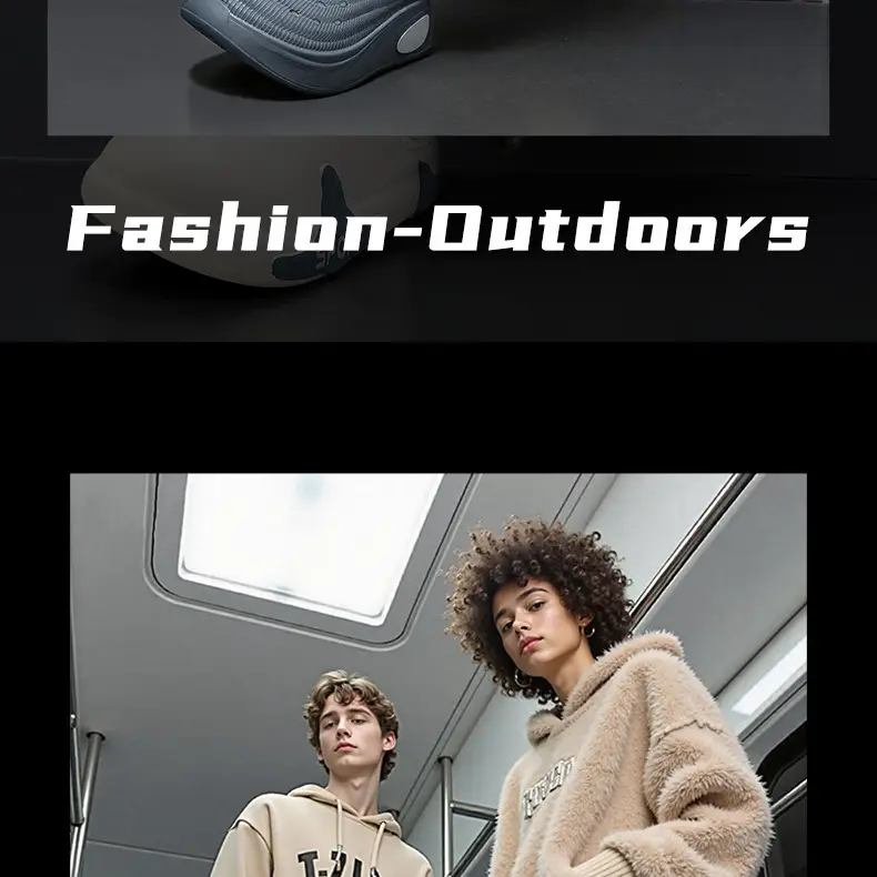 Men's Winter 2025 New Cotton Shoes Indoor Home Non-Slip Outdoor Warm Large Size Closed-Back Shoe Shell Winter Style Wool Slippers — feature 20