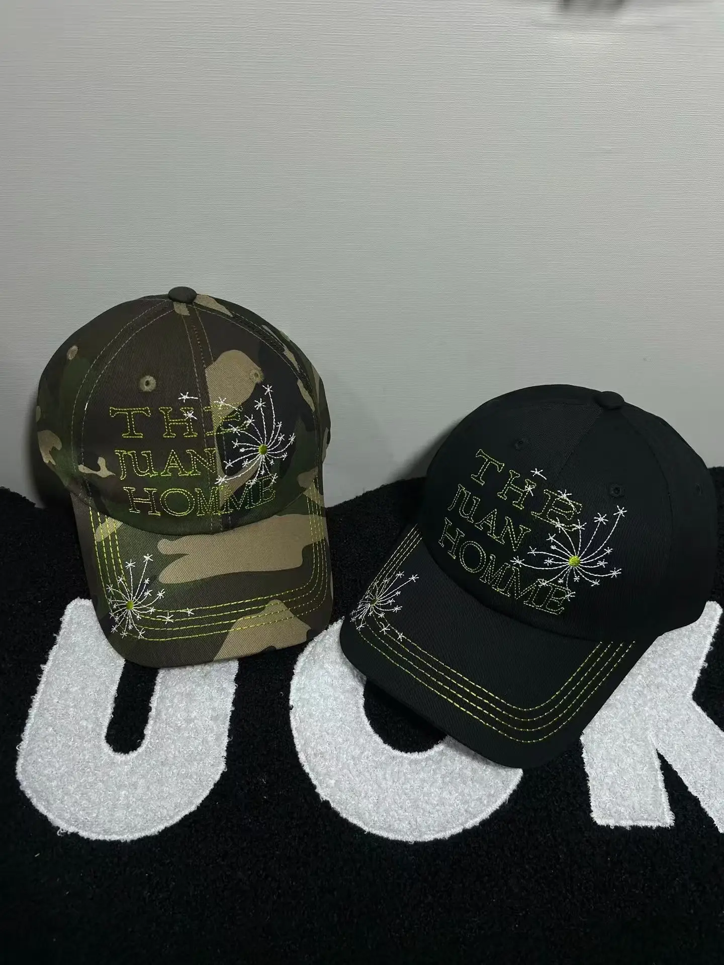 American Style Camouflage Dandelion Cap for Men Women — feature 3