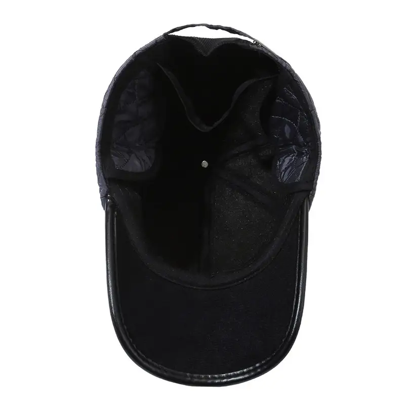 Winter Quilted Baseball Caps for Men Grandpa - Image 7