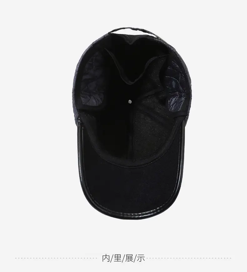 Winter Quilted Baseball Caps for Men Grandpa — feature 9