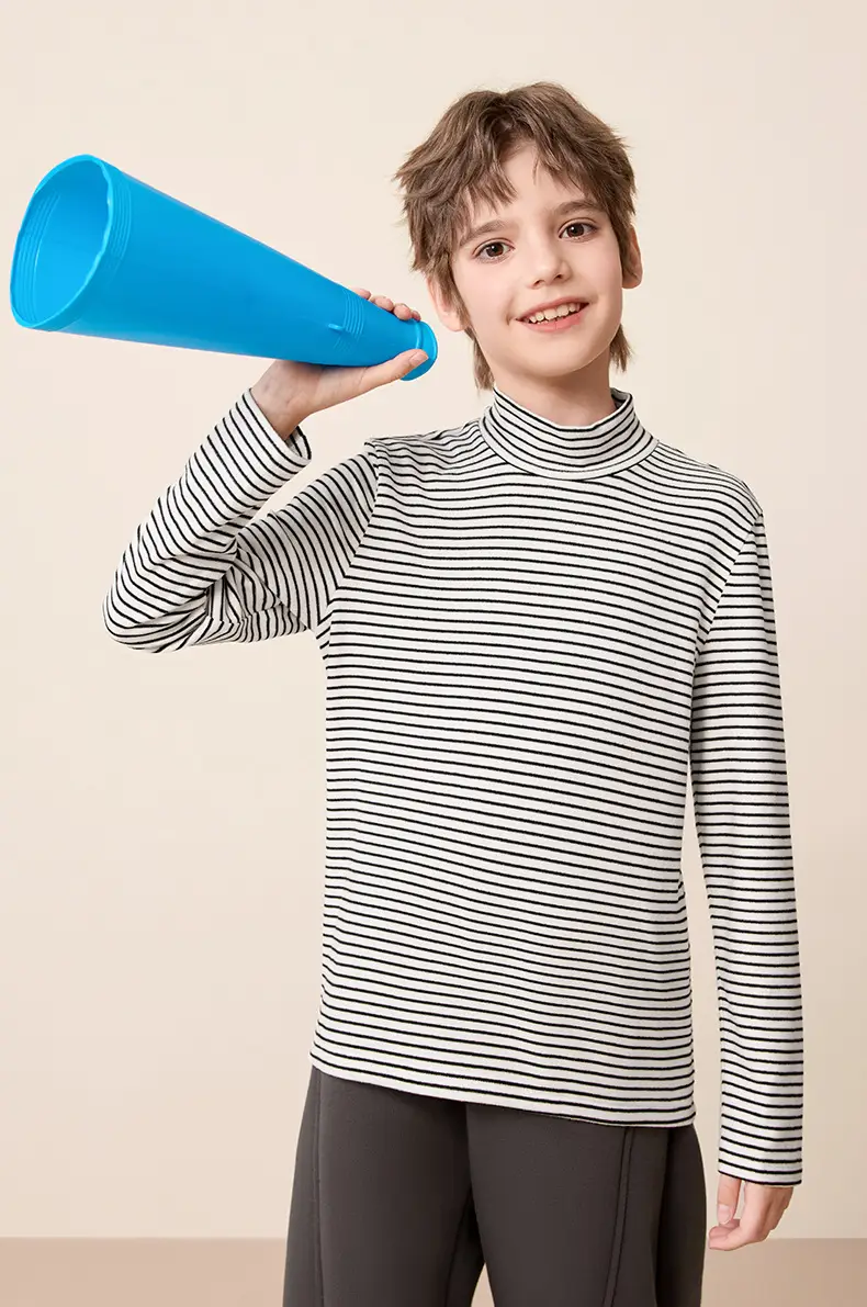 Girls Long Sleeve Thermal Shirt for Boys 2025 Winter — feature 15