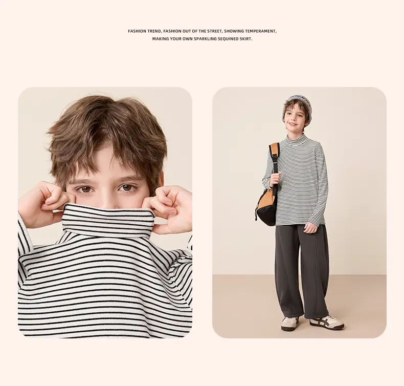 Girls Long Sleeve Thermal Shirt for Boys 2025 Winter — feature 16