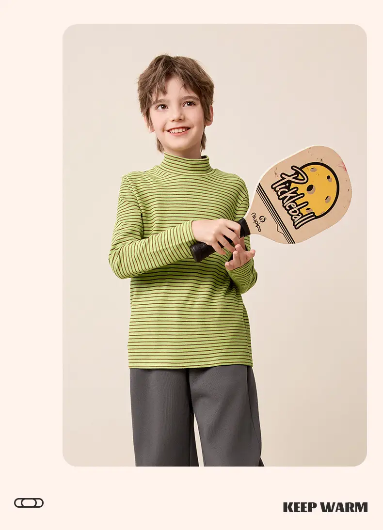 Girls Long Sleeve Thermal Shirt for Boys 2025 Winter — feature 18